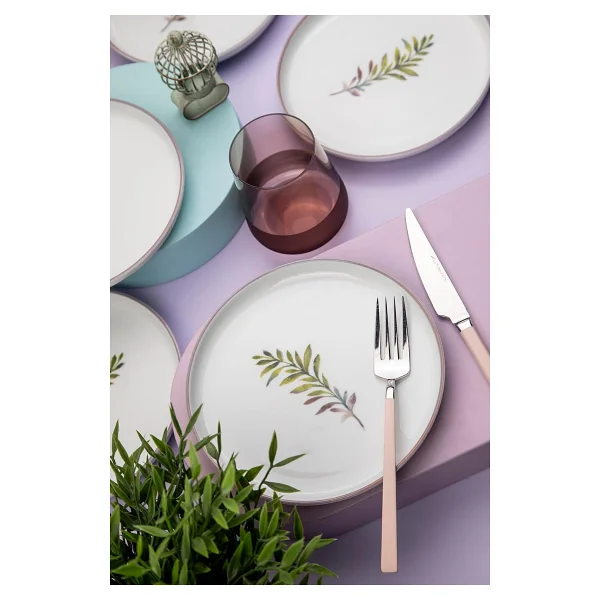 Kütahya Porselen Moderna Comfort 6 Kişilik 19 cm Pasta Takımı - Görsel 7