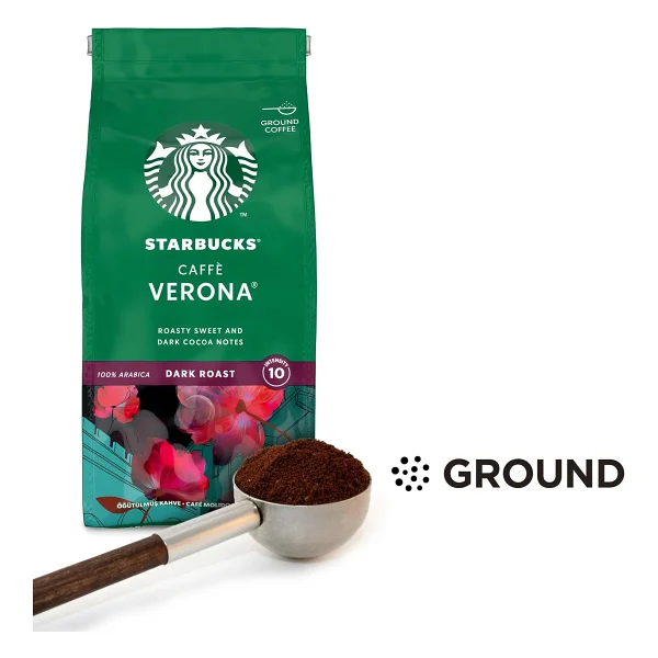 Starbucks Caffe Verona Öğütülmüş Kahve 200 gr - Görsel 7