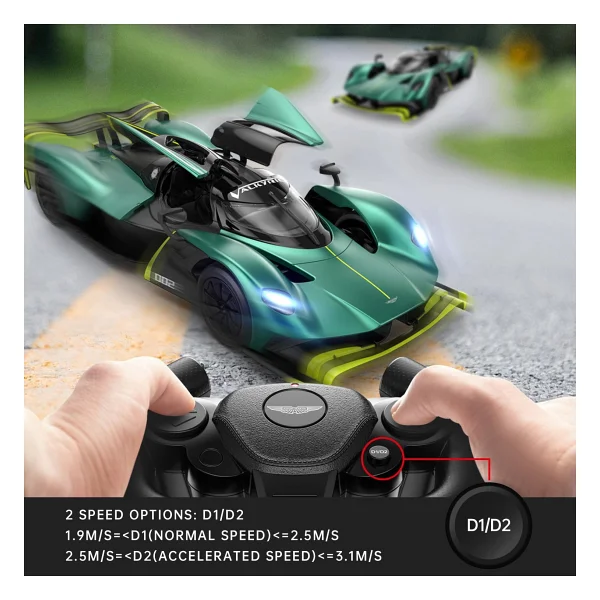 Rastar 1:14 Aston Martin Valkyrie Amr Pro 92100 Uzaktan Kumandalı Araba - Görsel 6