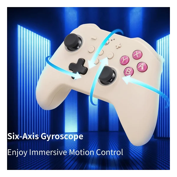 GuliKit KK3 Pro Krem Kablolu/Kablosuz Oyun Kolu - Görsel 9