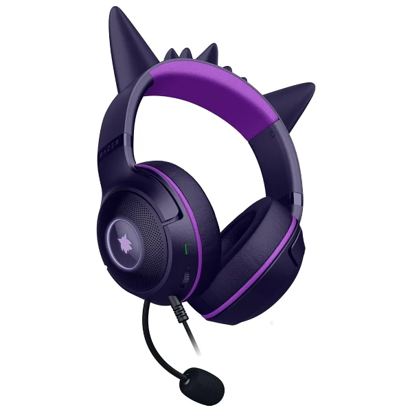 Razer Kraken Kitty V2 Gengar Edition RZ04-04730300-R3M1 RGB 7.1 USB Kablolu Kulak Üstü Oyuncu Kulaklığı - Görsel 8