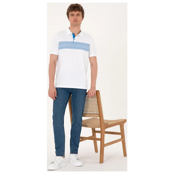 U.S. Polo Assn 50306812 Kısa Kollu Polo Yaka Erkek Tişört - Görsel 4