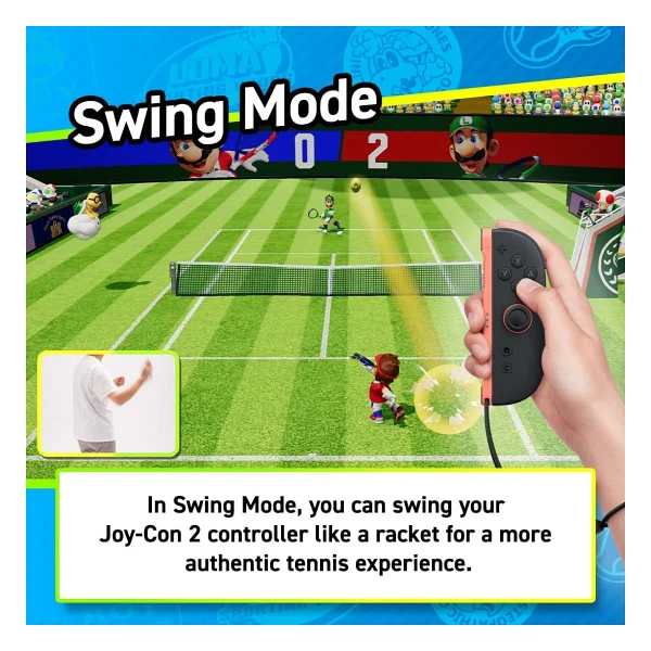 Nintendo Switch 2 Mario Tennis Fever - Görsel 4