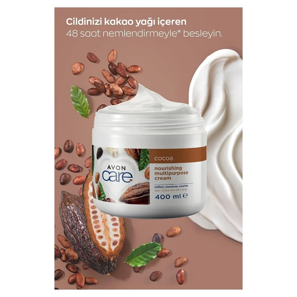 Avon Care Kakao Yağı İçeren E Vitaminli Çok Amaçlı Krem Losyon ve Kremi Paketi - Görsel 4