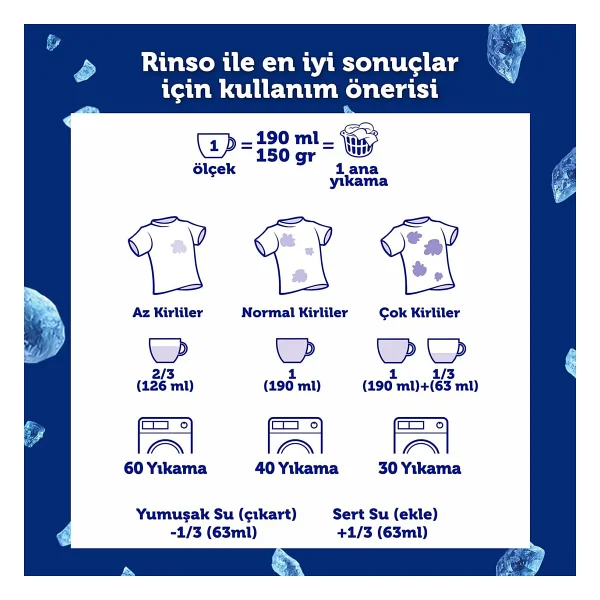 Rinso 6 kg Toz Deterjan - Görsel 8