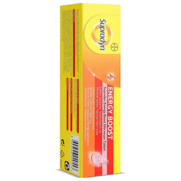 Supradyn Energy Boost 15 Efervesan Tablet - Görsel 4