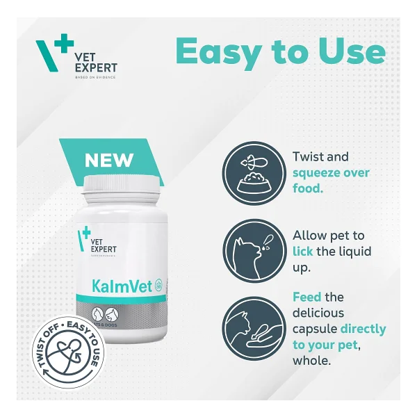 Vet Expert KalmVet 60 Kapsül - Görsel 7