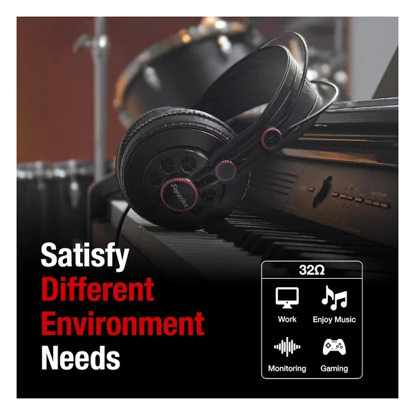 Superlux HD681 Kulak Üstü Stüdyo Kulaklığı - Görsel 5