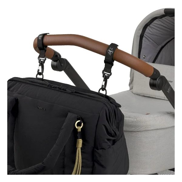 Lassig Yula Weekender Black Bebek Bakım Çantası - Görsel 8