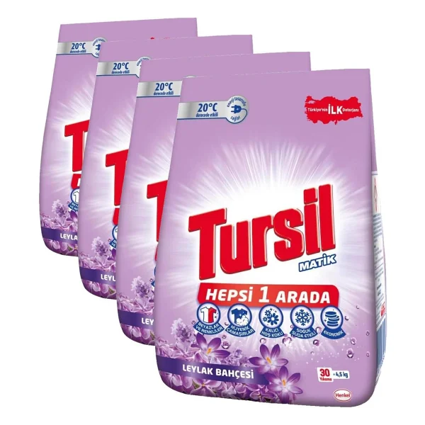 Tursil Matik 4.5 kg Toz Deterjan - Görsel 7