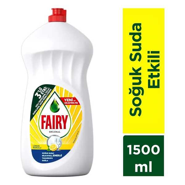 Fairy 1500 ml Sıvı Bulaşık Deterjanı - Görsel 2