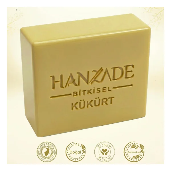 Hanzade Bitkisel Doğal El Yapımı Hatay Kükürt Sabunu 5 Kg - Görsel 5