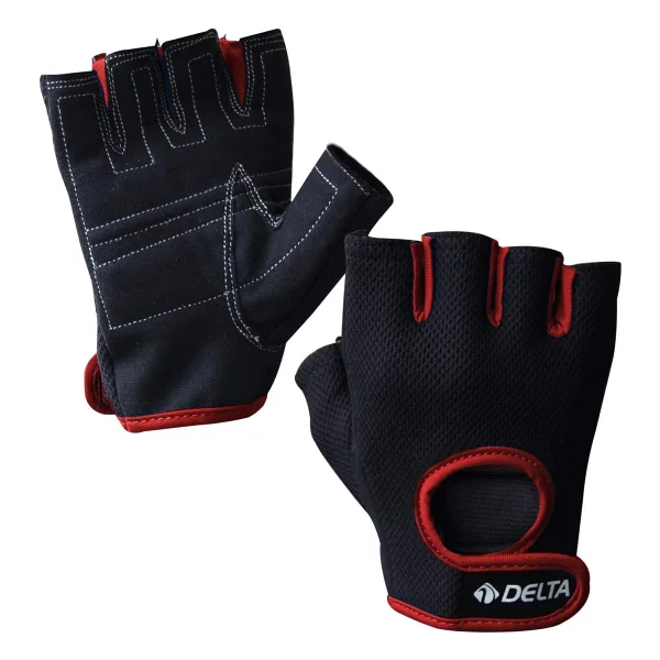 Delta Force Extra Ağırlık Body Dambıl Halter Fitness Eldiveni, Mavi, Large - Görsel 3