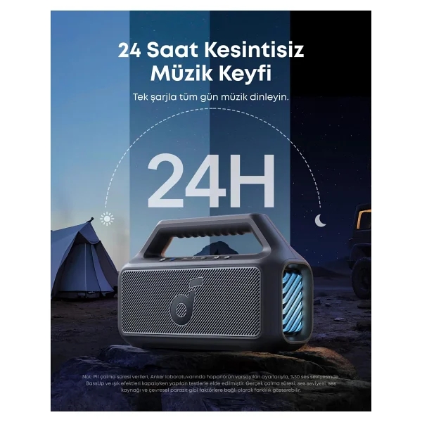 Anker SoundCore Boom 2 Siyah Bluetooth Hoparlör - Görsel 6