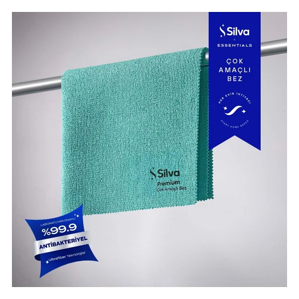 Silva Premium Çok Amaçlı Bez Fuşya - Görsel 5
