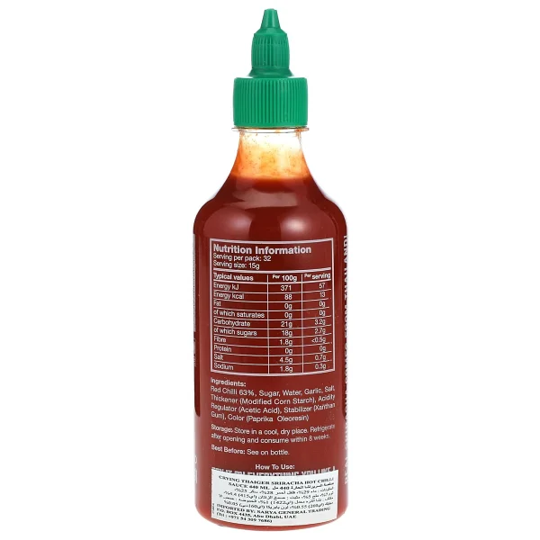 Suree Cryıng Thaıger Srıracha Sosu 440ml - Görsel 2