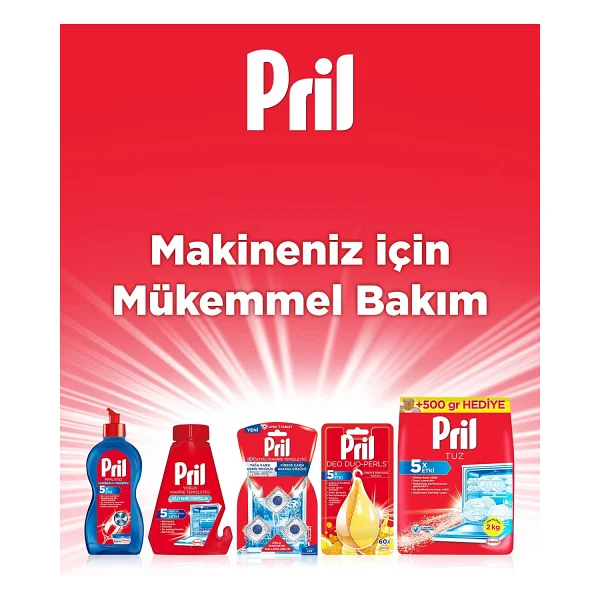Pril Duo Power Experts Bulaşık Makinesi Tuzu 2 kg - Görsel 7