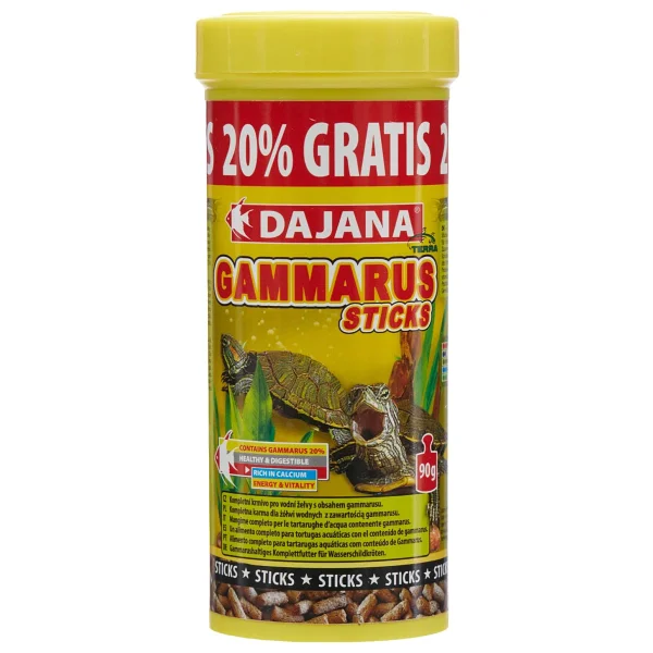 Dajana Kaplumbağa Yemi Sticks 100 Ml 9 Gr - Görsel 4