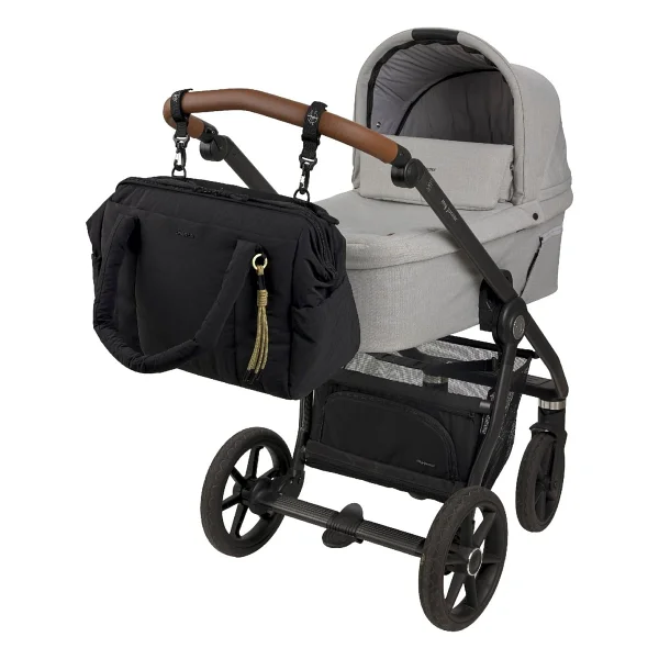 Lassig Yula Weekender Black Bebek Bakım Çantası - Görsel 7