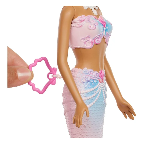 Barbie Baloncuk Işıltısı Deniz Kızı Bebek JLW56 - Görsel 3