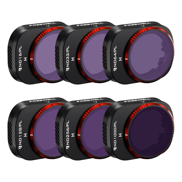 Freewell DJI Mini 4 Pro Wide Angle Anamorphic Lens FW-MN4-ANMWAND Filtre Seti - Görsel 6