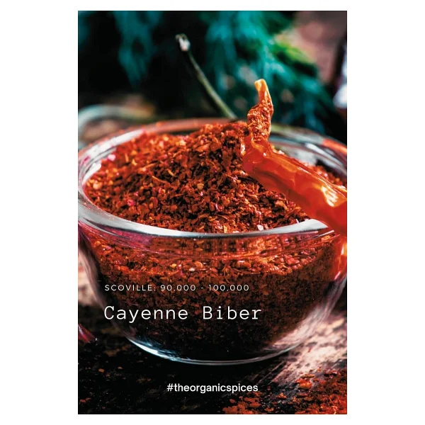 TOS The Organic Spices Cayenne Biber 1 Kg (1. KALİTE) Capsicum Annuum / Cayenne Pepper - Görsel 4