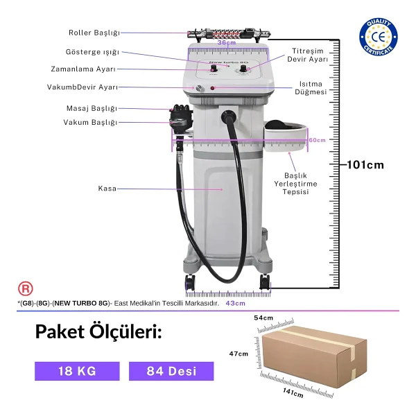 G8 Pro Masaj Cihazı (Yeni Model G8 Pro Masaj Aleti) - Görsel 7
