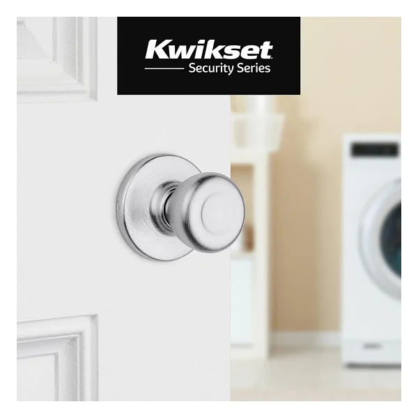 Kwikset Tylo Koridor/Dolap Geçit Kapı Tokmağı Mikroban Antimikrobiyal Korumalı Antik Pirinç - 92001-566 - Görsel 2