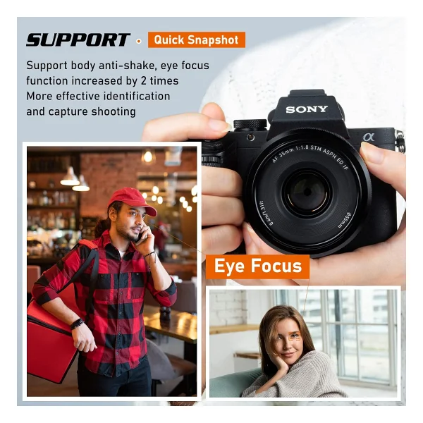 Viltrox AF 35mm f/1.8 STM Lens Sony - Görsel 8