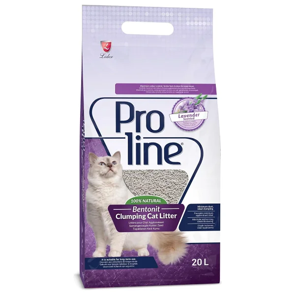 Proline Lavanta Kokulu 20 lt Bentonit Kedi Kumu - Görsel 4