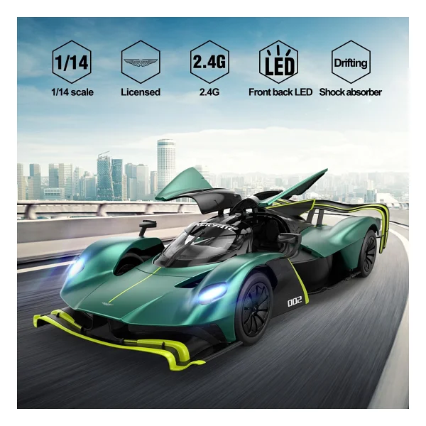 Rastar 1:14 Aston Martin Valkyrie Amr Pro 92100 Uzaktan Kumandalı Araba - Görsel 3
