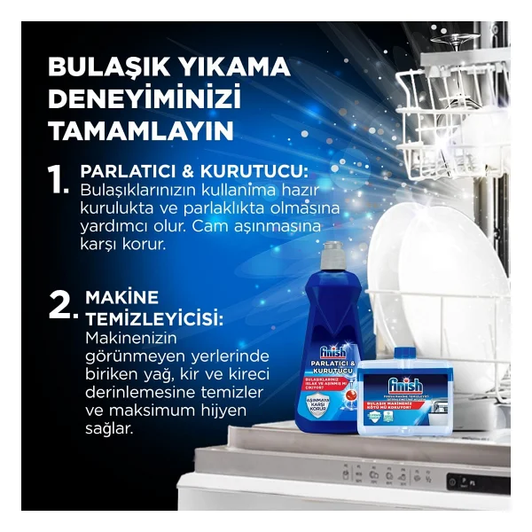 Finish Quantum Bulaşık Makinesi Tableti 60'lı - Görsel 6