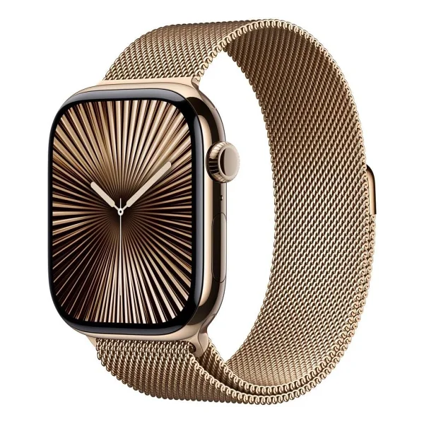 Apple Watch Series 10 GPS + Cellular 46mm Titanyum Kasa Spor Kordon Akıllı Saat - Görsel 10