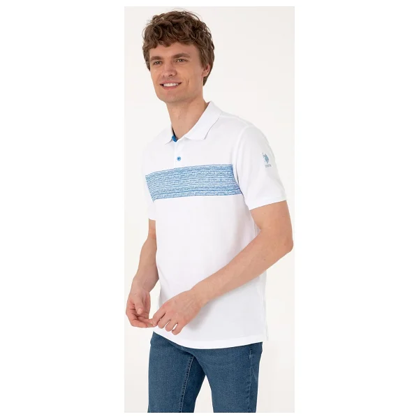 U.S. Polo Assn 50306812 Kısa Kollu Polo Yaka Erkek Tişört - Görsel 3
