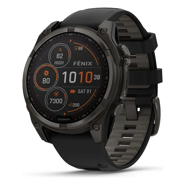 Garmin Fenix 8 47mm Solar Siyah Akıllı Saat - Görsel 4