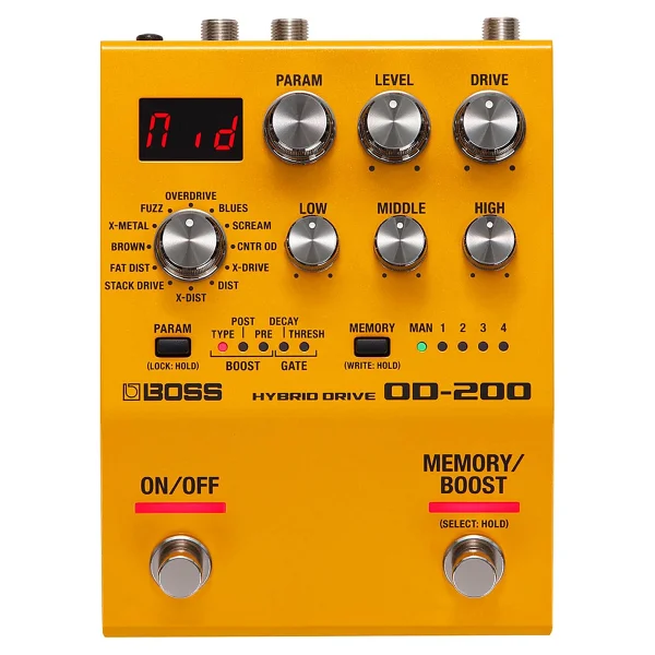 Boss SD-1 Super OverDrive Compact Pedal - Görsel 10