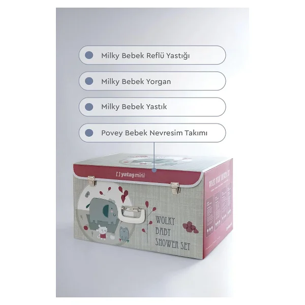 Yataş Mini Wolky Baby Shower Set - Görsel 3
