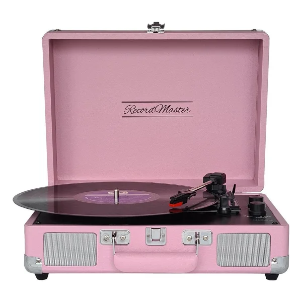 Record Master ST14012 Pembe Çantalı Retro Pikap - Görsel 8