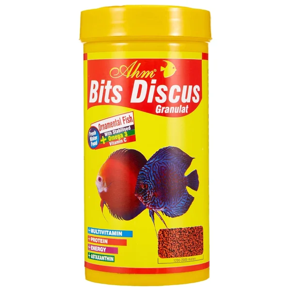 Ahm Bits Discus Granulat 100 ml Balık Yemi - Görsel 2