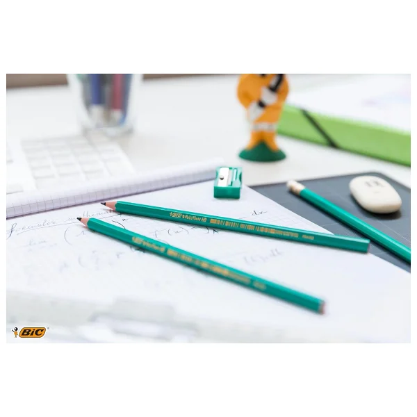 Bic Evolution Kırmızı Kopya Kalemi - Görsel 7