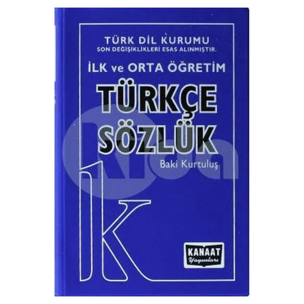 Kanaat İlk Ve Orta Öğretim Türkçe Sözlük - Görsel 2