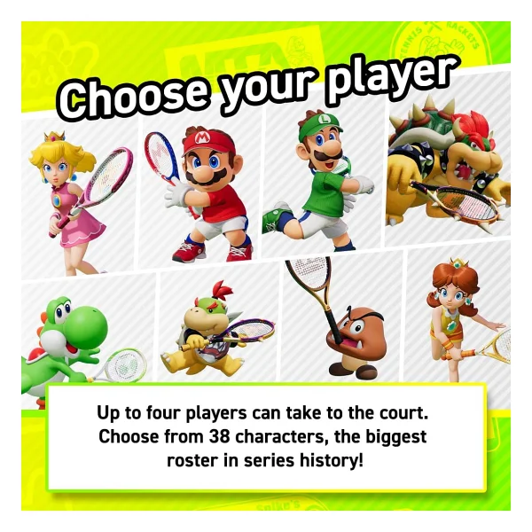 Nintendo Switch 2 Mario Tennis Fever - Görsel 6