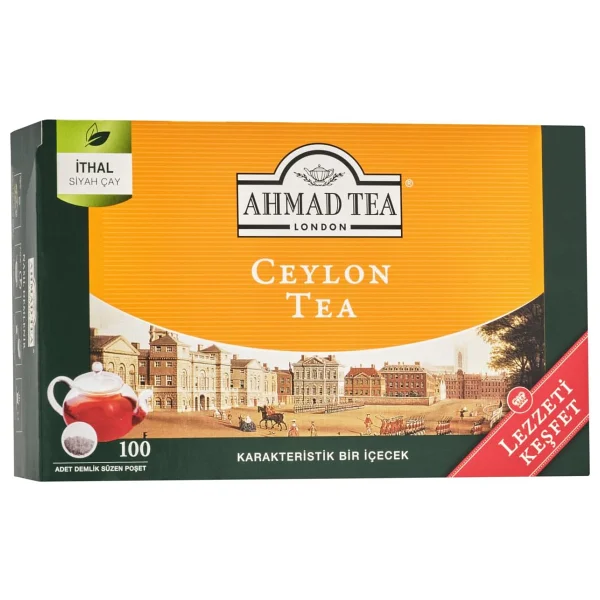 Ahmad Tea Ceylon Tea 2 gr 100'lü Bardak Poşet Çay - Görsel 6