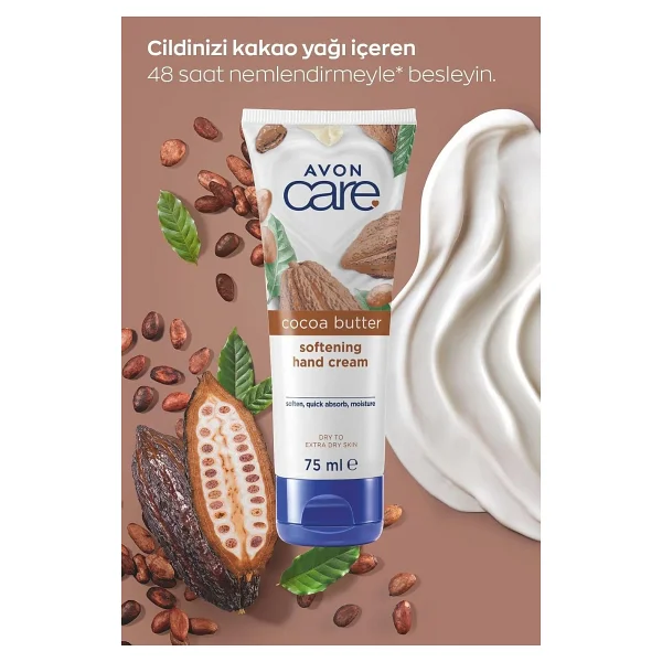 Avon Care Kakao Yağı İçeren E Vitaminli Çok Amaçlı Krem Losyon ve Kremi Paketi - Görsel 2
