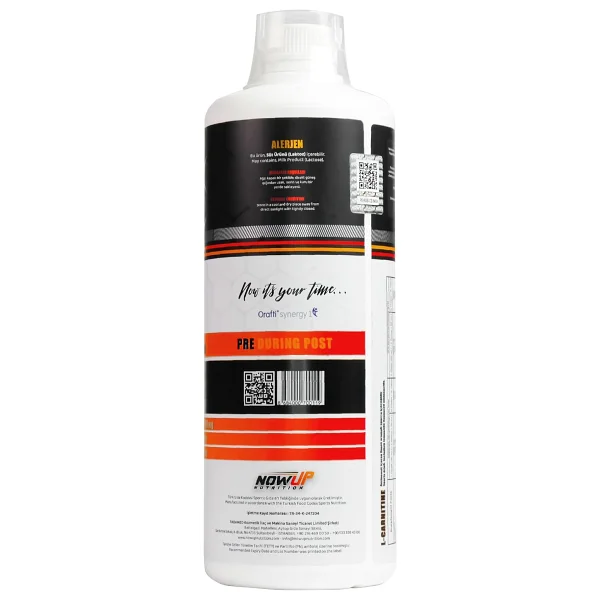 Nowup Nutrition Extreme Synergy L-carnitine 1000 ml - Görsel 9