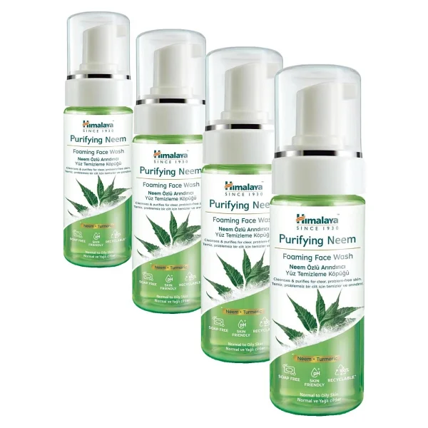Himalaya Neem Özlü Arındırıcı 150 ml Yüz Yıkama Köpüğü - Görsel 9