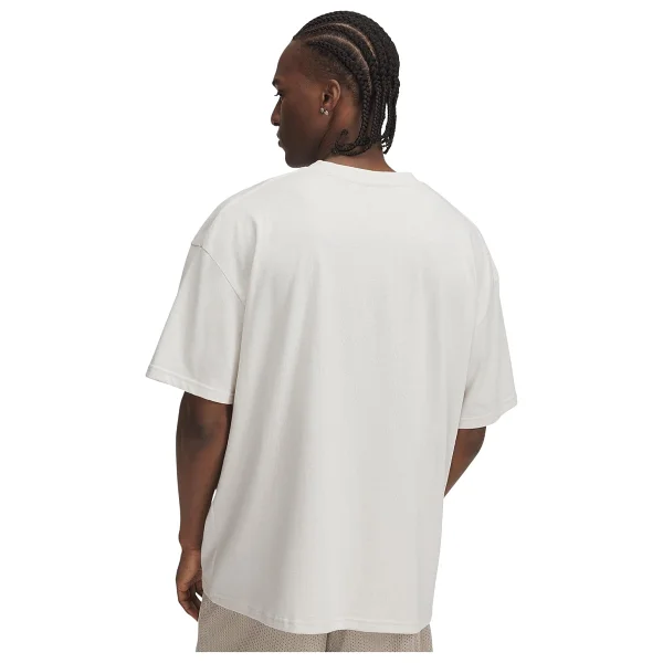 Under Armour UA Heavyweight Branded 1389146 Kısa Kollu Bisiklet Yaka Erkek Oversize Tişört - Görsel 2