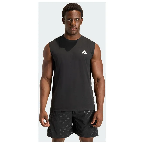 Adidas Workout Esssentials Feelready Sıfır Kol Bisiklet Yaka Erkek Spor Tişört - Görsel 10