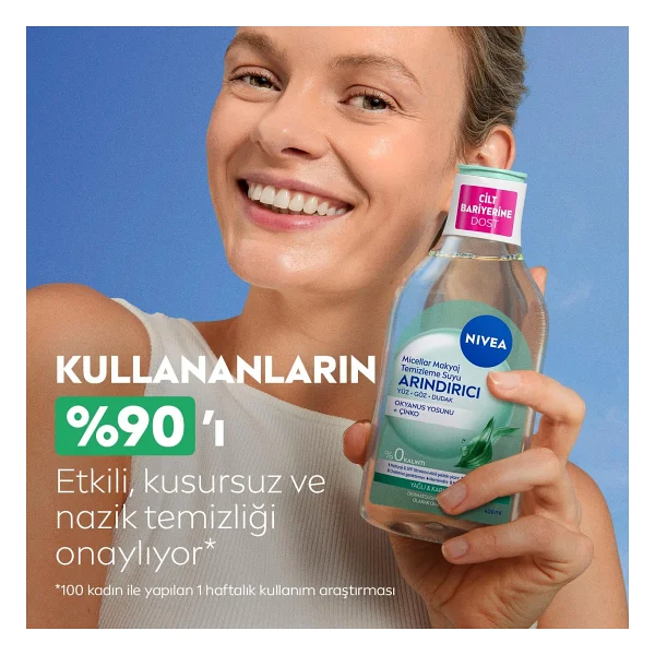 Nivea Micellar Arındırıcı 400 ml Makyaj Temizleme Suyu - Görsel 4