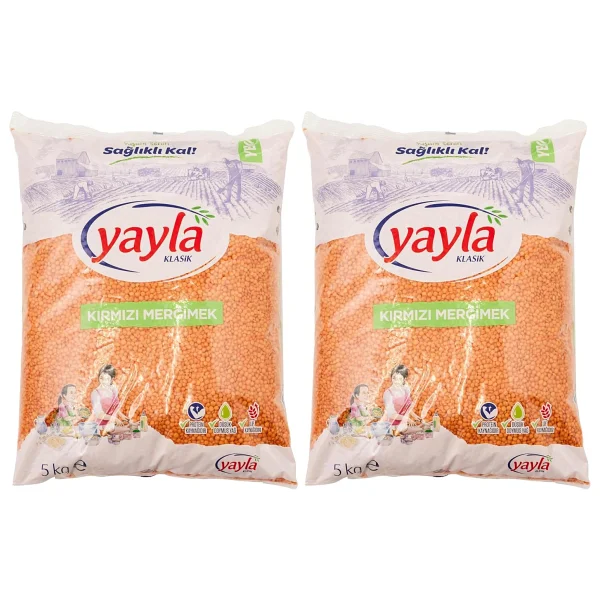 Yayla Kırmızı Mercimek 2 kg - Görsel 6